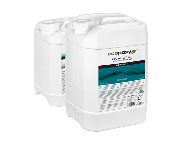 FlowCast Clear Epoxy Resin Kit 30 Liters
